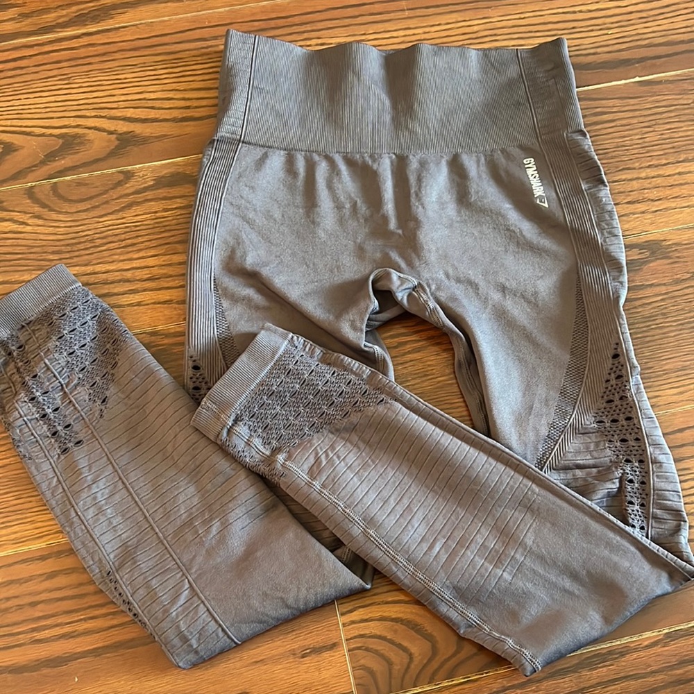Brown marl gymshark vital seamless leggings